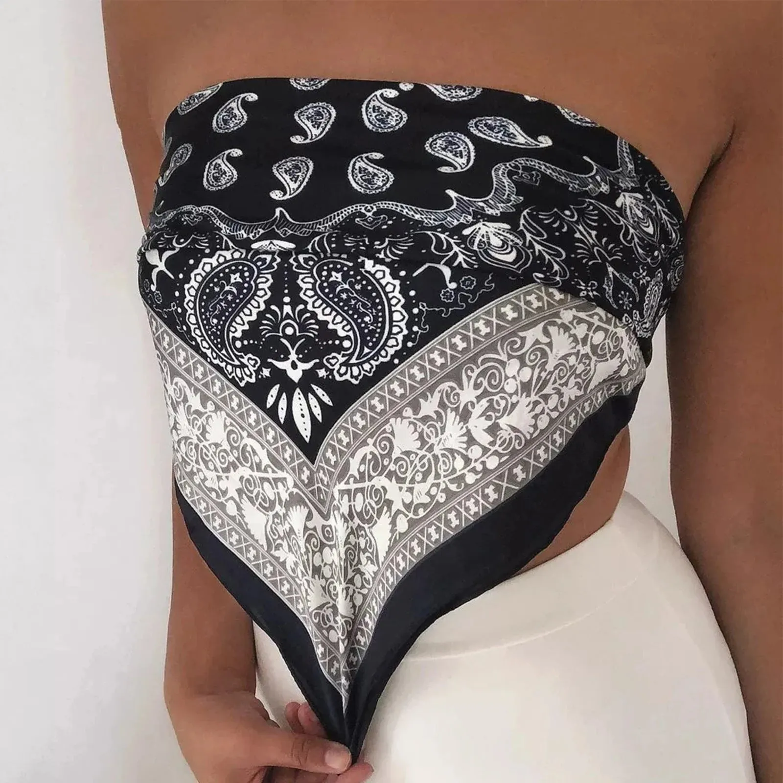 90*90CM Shawls Fashion Beach Sunscreen Silk Scarves 2023 Europe And America Kerchief Popular Print Square Bandannas
