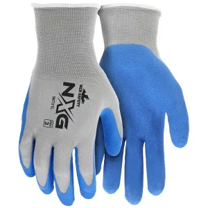 96731L MCR Safety Memphis Gloves, Large, Nylon Polyester, Blue, Knit Wrist Cuff