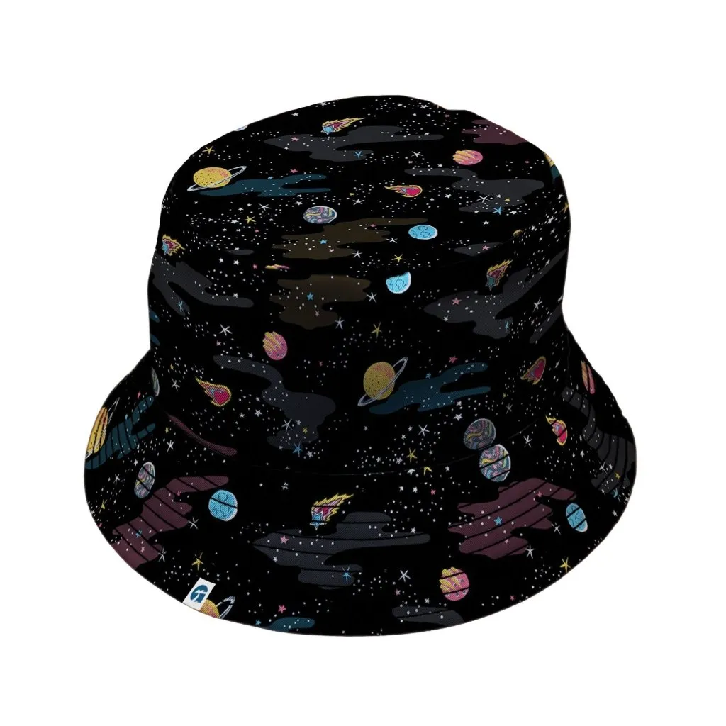A Starry Galaxy Outer Space Bucket Hat