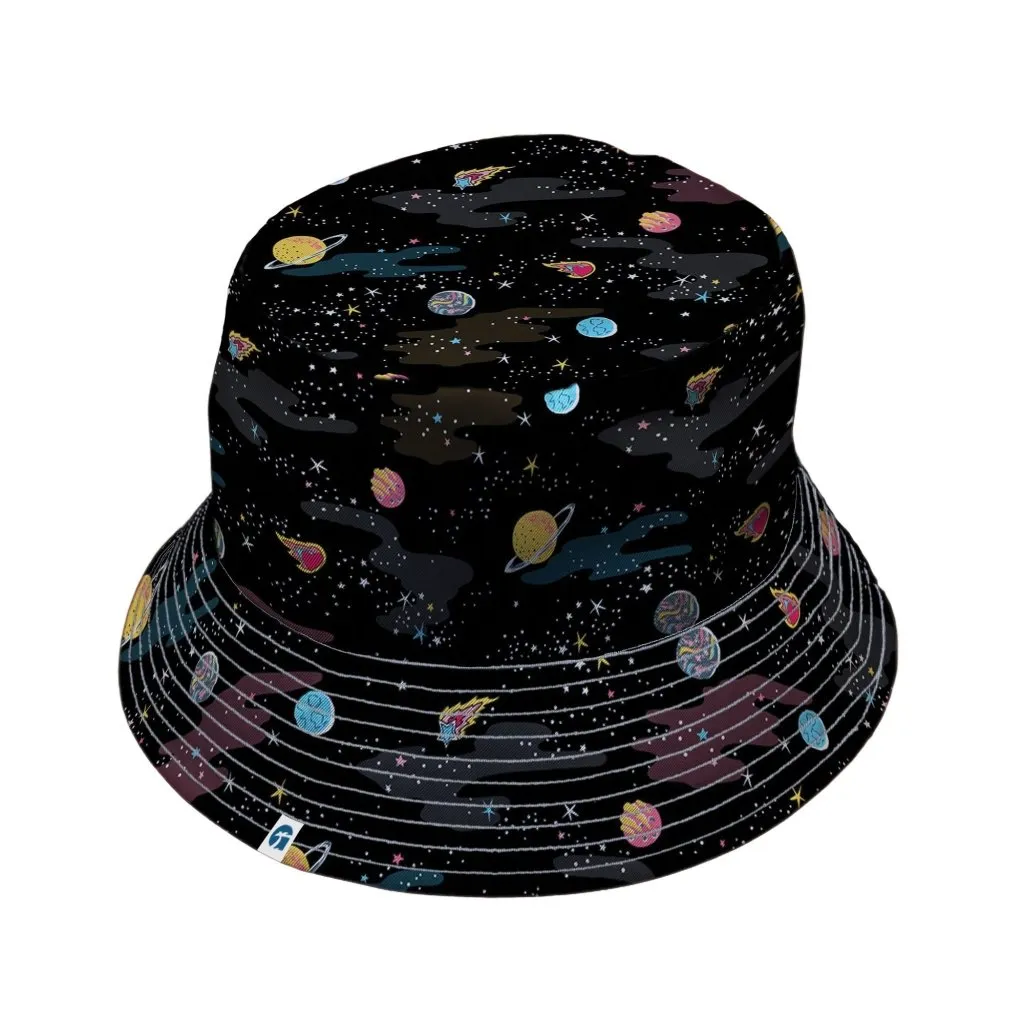 A Starry Galaxy Outer Space Bucket Hat