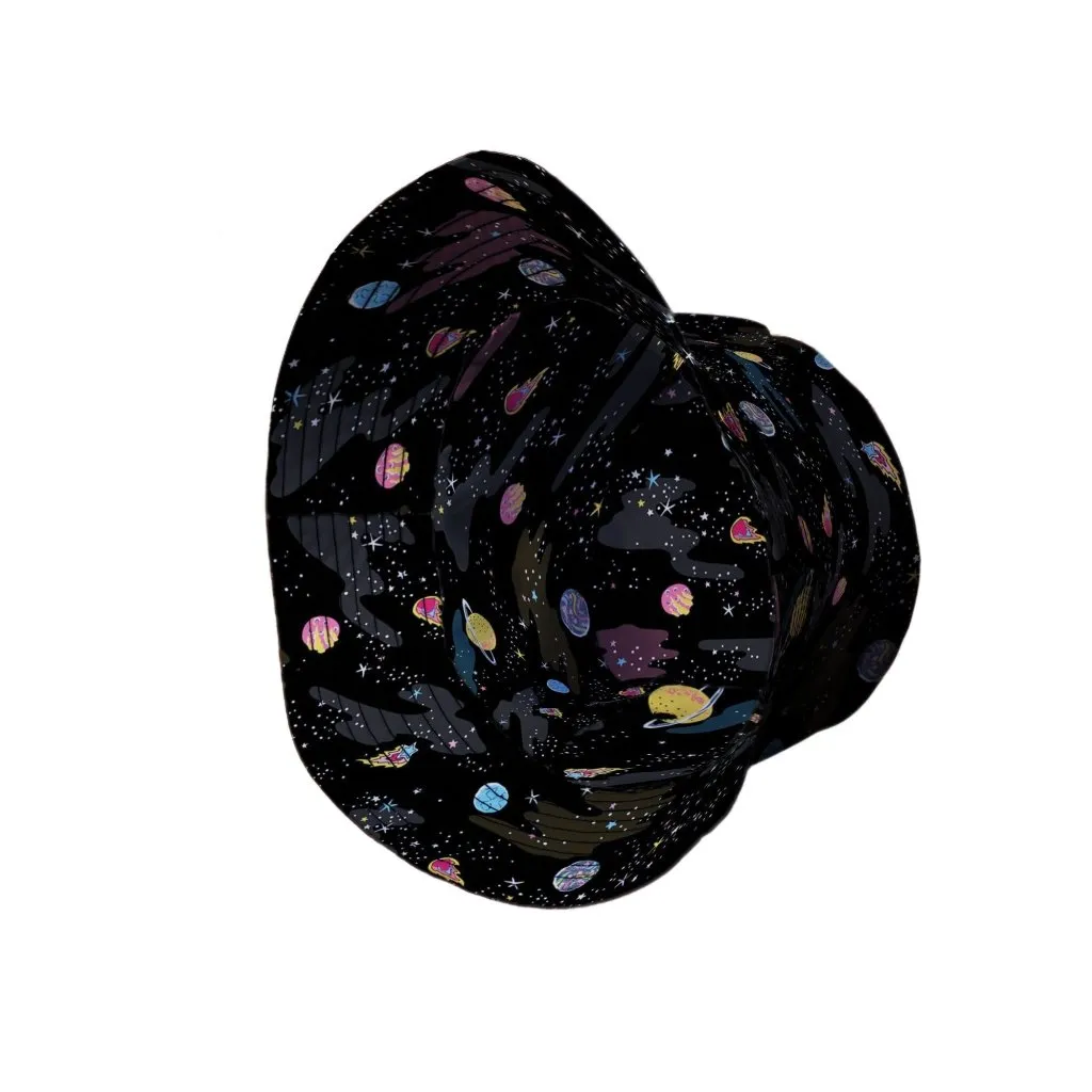 A Starry Galaxy Outer Space Bucket Hat