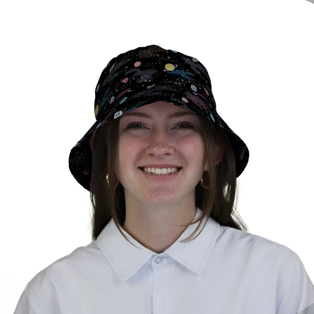 A Starry Galaxy Outer Space Bucket Hat