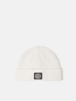 Beanie with Logo Patch - PLASTER