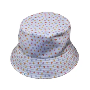 Colorful Wagashi Rabbits Bucket Hat