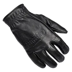 Cortech El Camino Black Gloves - Enhanced Durability and Comfort
