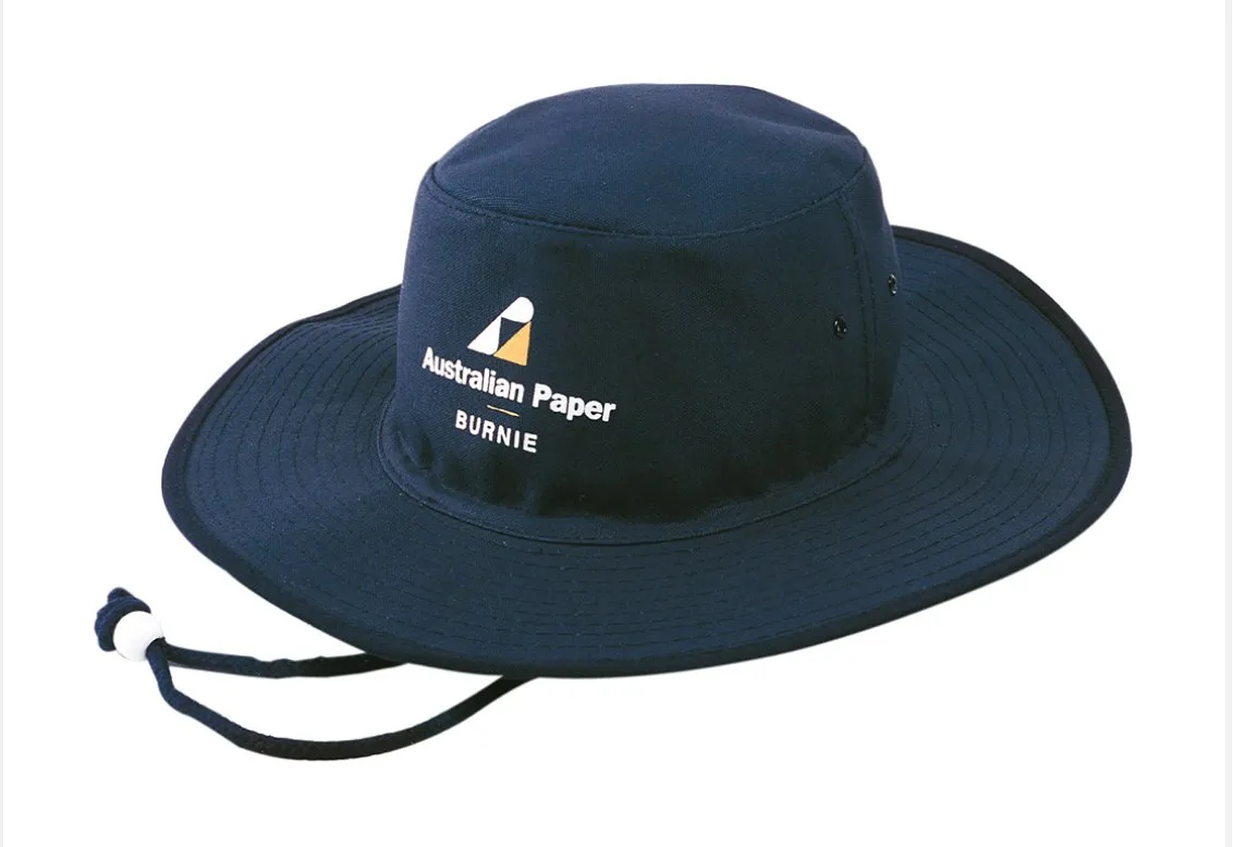 Custom Embroidered or screen printed - Broad Brim Hats
