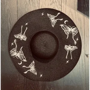 Floppy Sun Hat Luna Moths