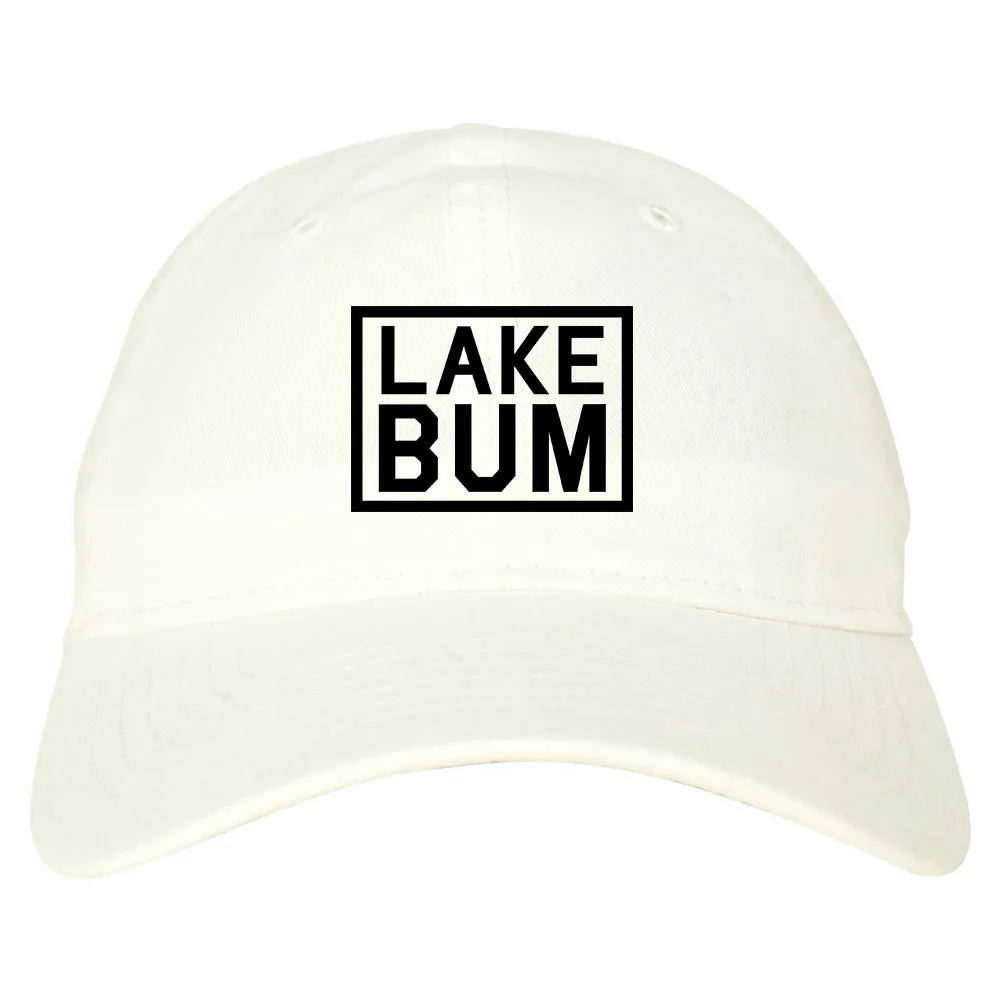 Lake Bum Box Mens Dad Hat Baseball Cap