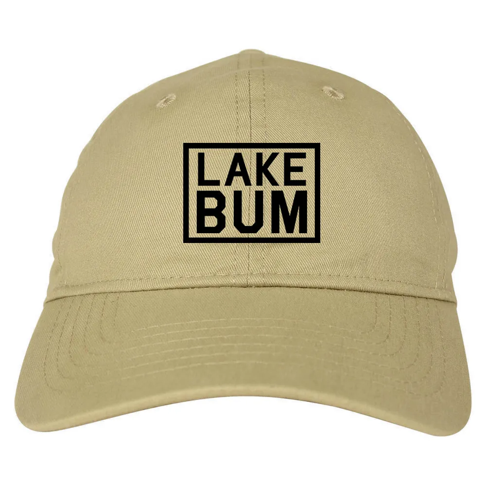 Lake Bum Box Mens Dad Hat Baseball Cap