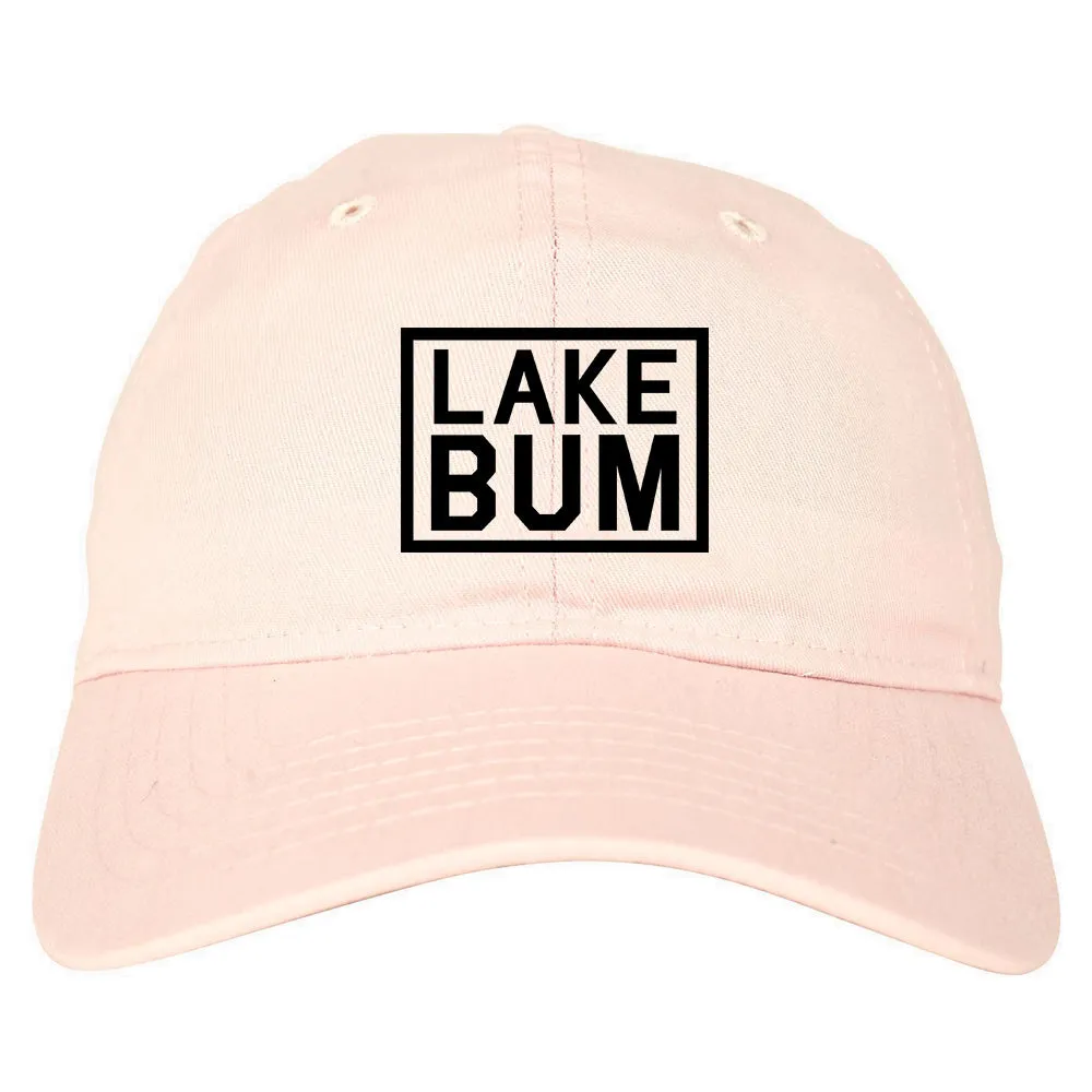 Lake Bum Box Mens Dad Hat Baseball Cap