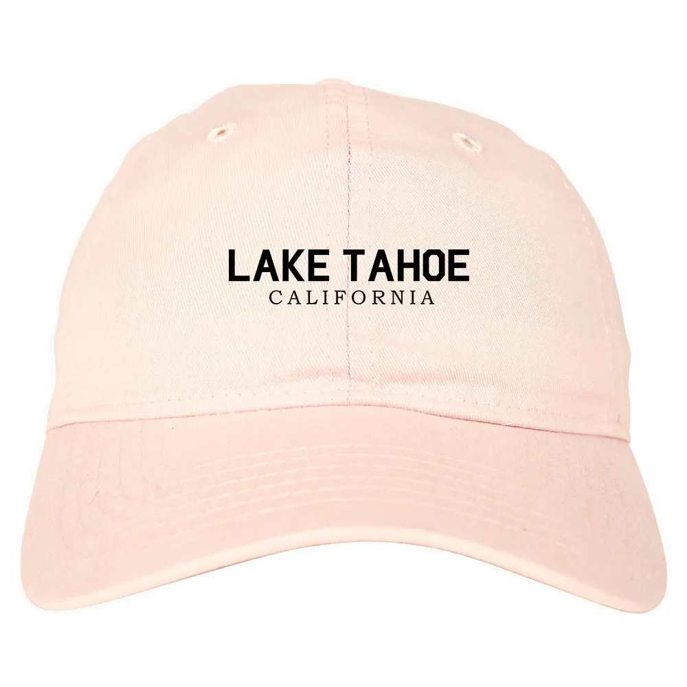 Lake Tahoe California Mountains Mens Dad Hat Baseball Cap