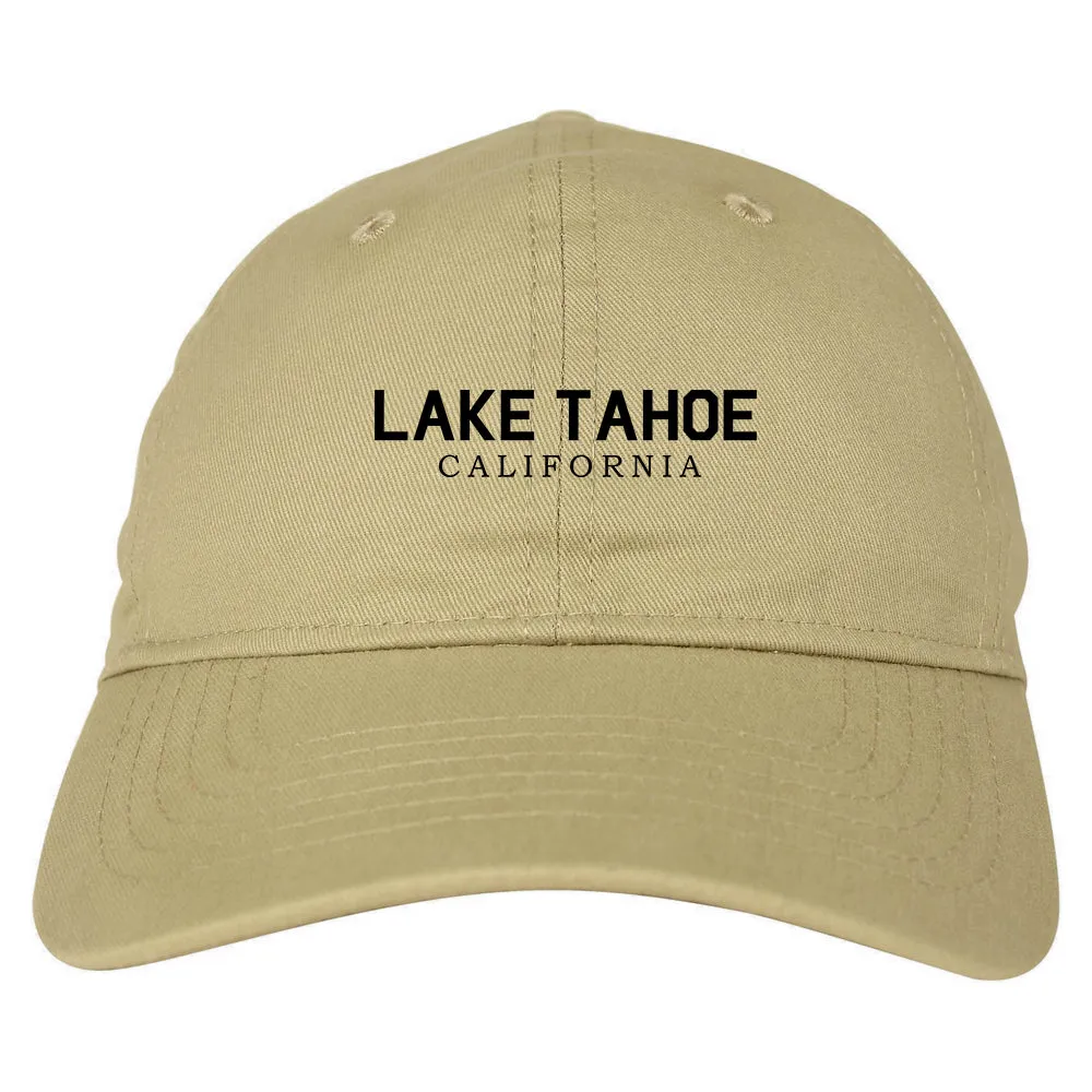 Lake Tahoe California Mountains Mens Dad Hat Baseball Cap