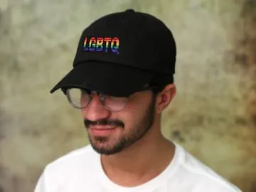 LGBTQ Rainbow Baseball Hats