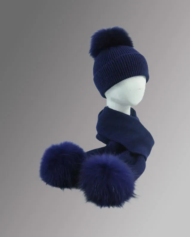 Mini Hat Scarves Set