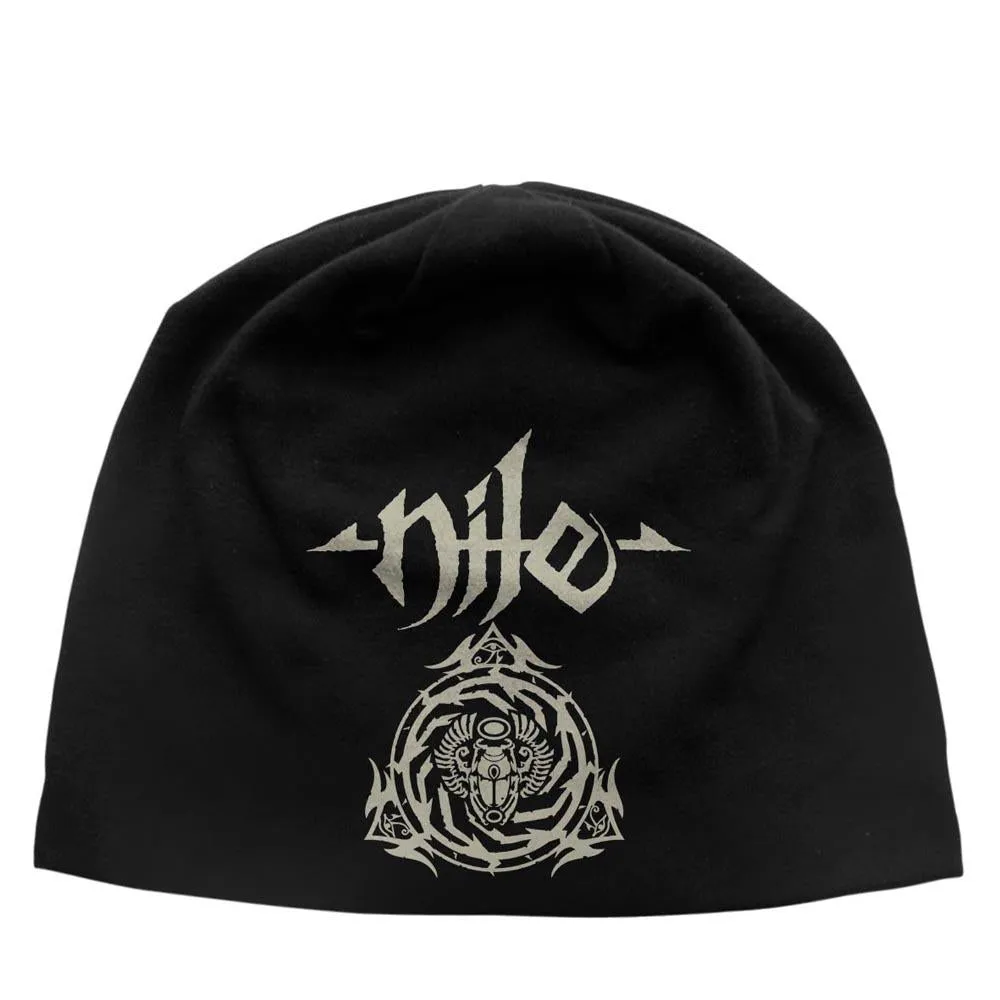 Nile "Scarab And Logo" Beanie