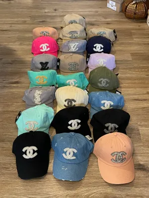 Rhinestone Baseball Hats