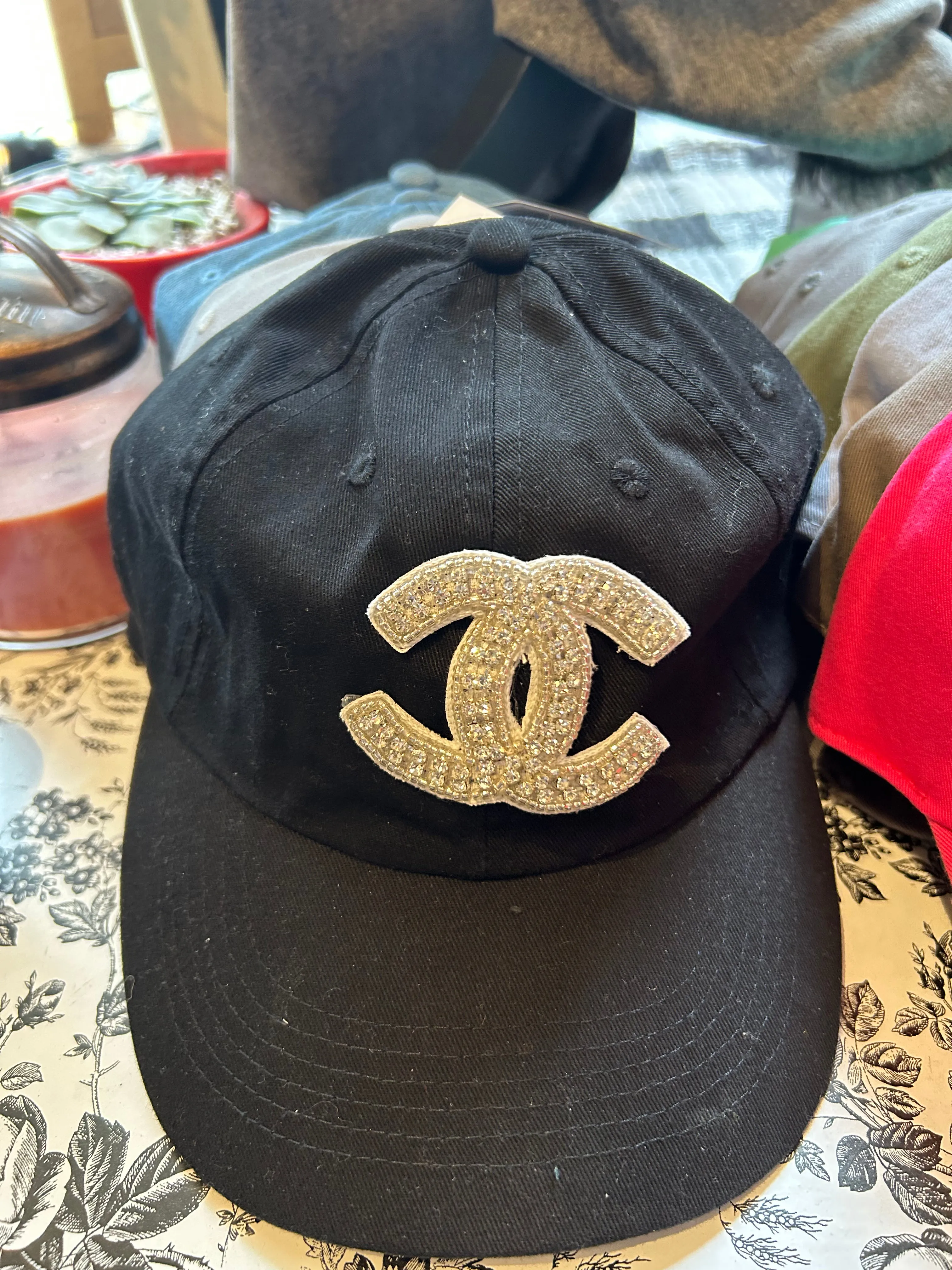 Rhinestone Baseball Hats