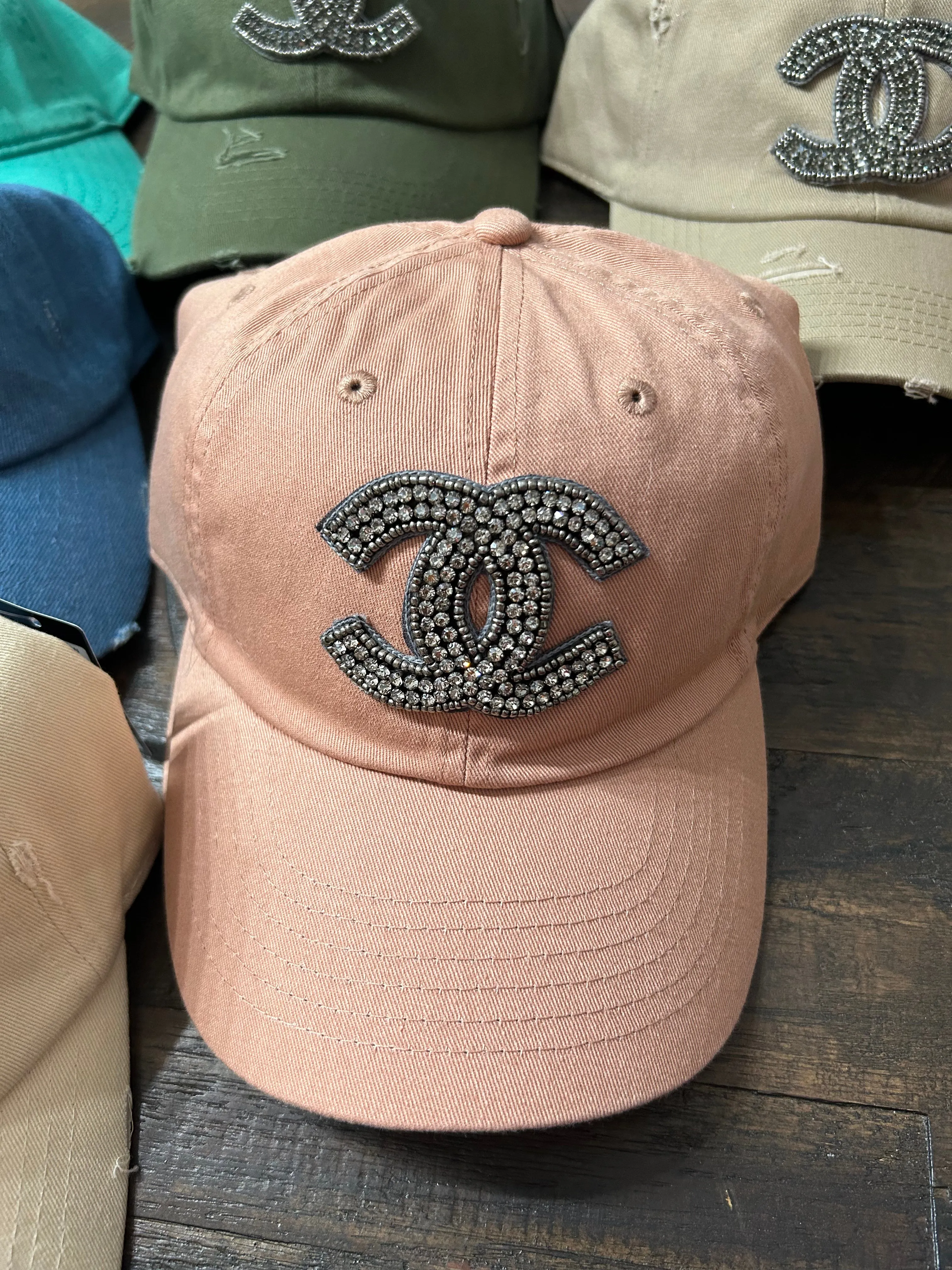 Rhinestone Baseball Hats