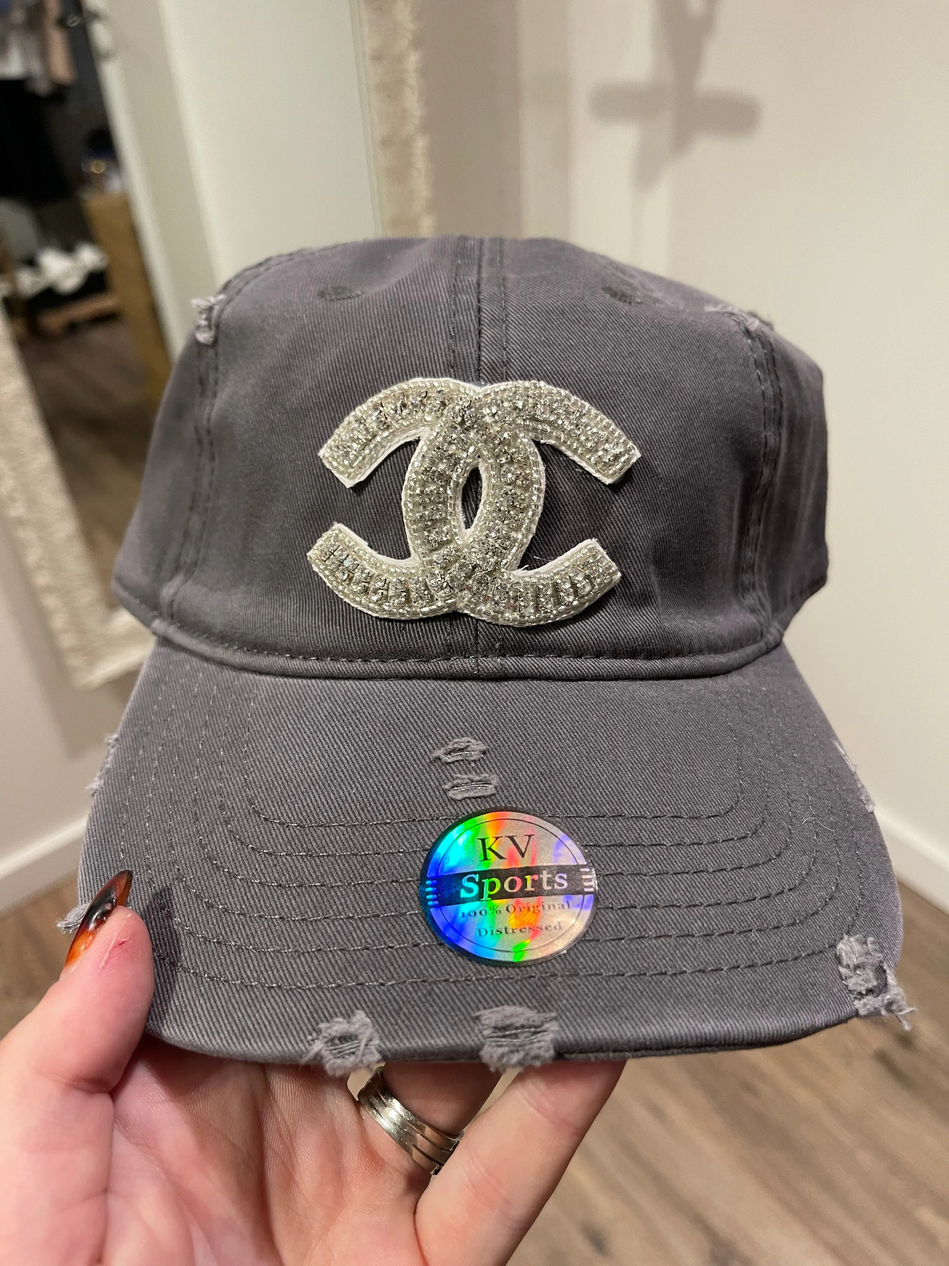 Rhinestone Baseball Hats