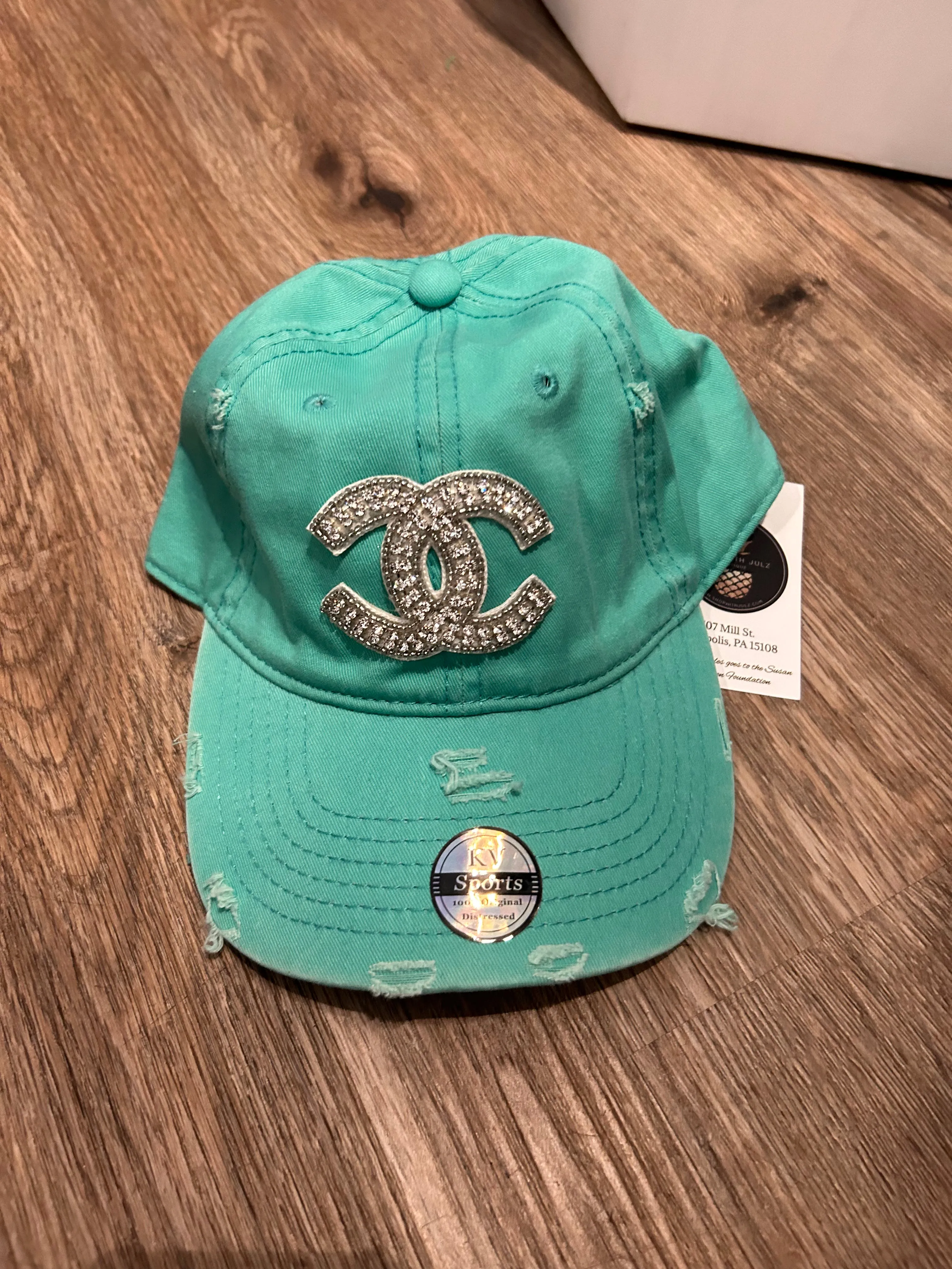 Rhinestone Baseball Hats