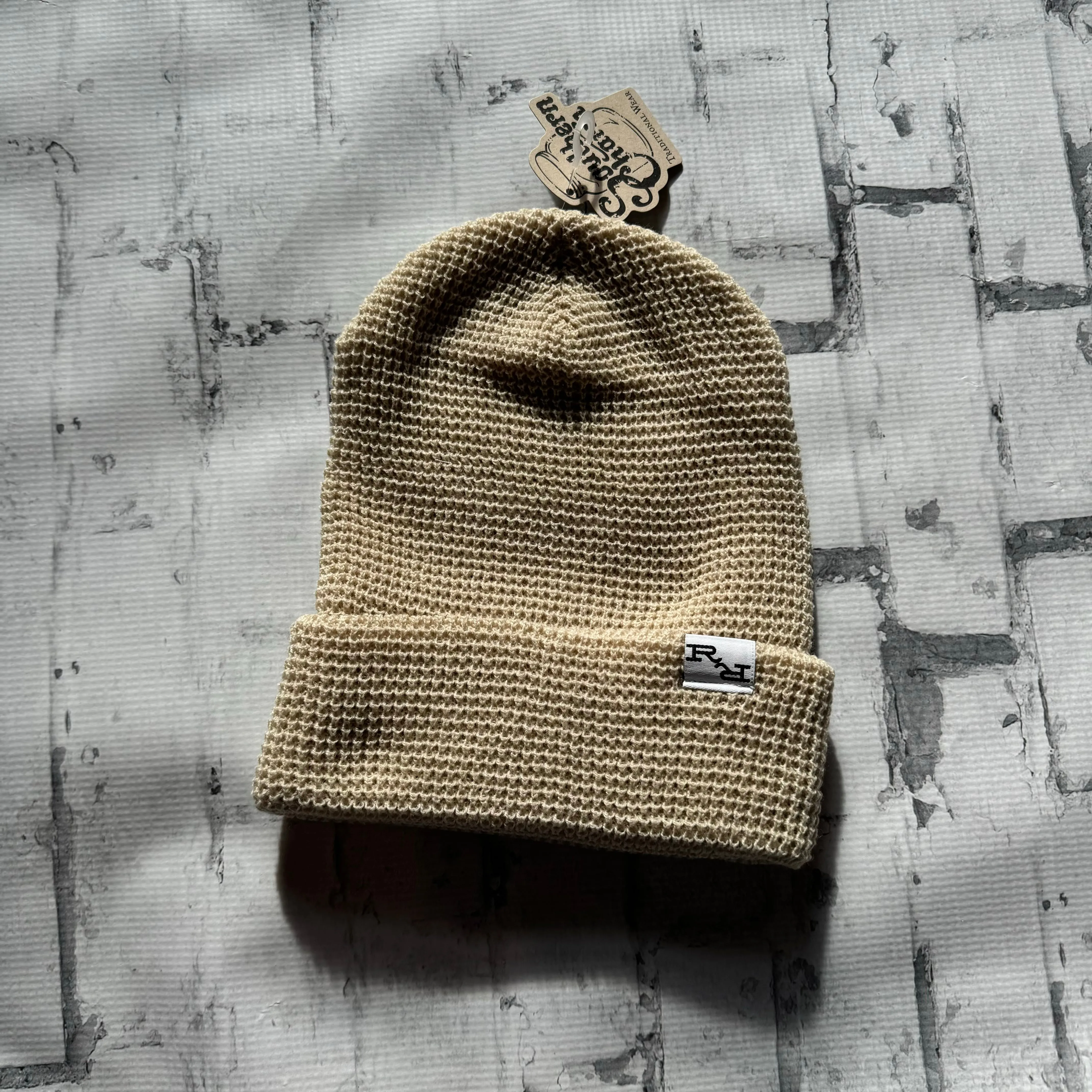 Ripple and Run “Crochet" Beanie - Birch