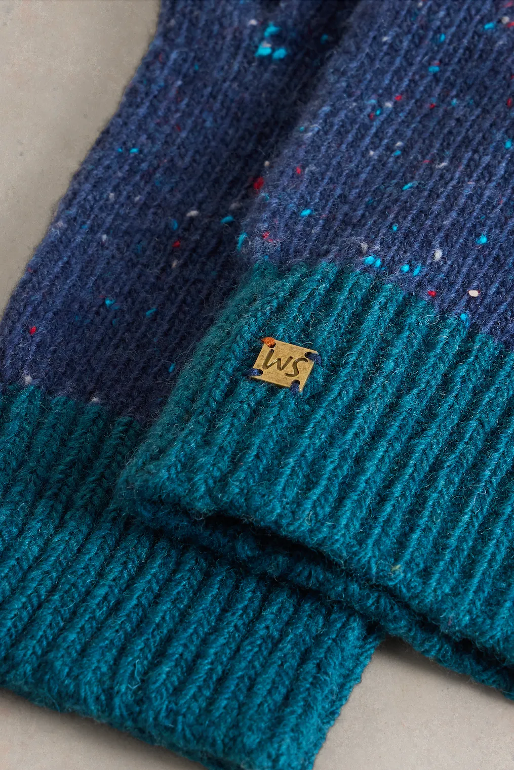 White Stuff Albie Knit Gloves
