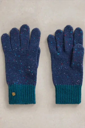 White Stuff Albie Knit Gloves