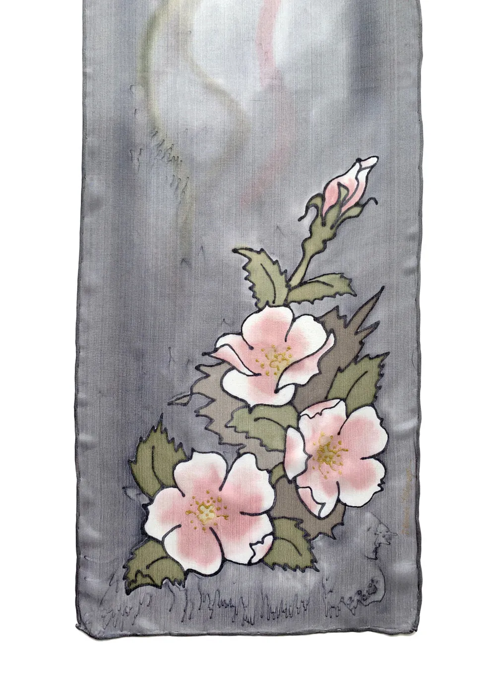 Wild Rose Scarf | 8"x54"