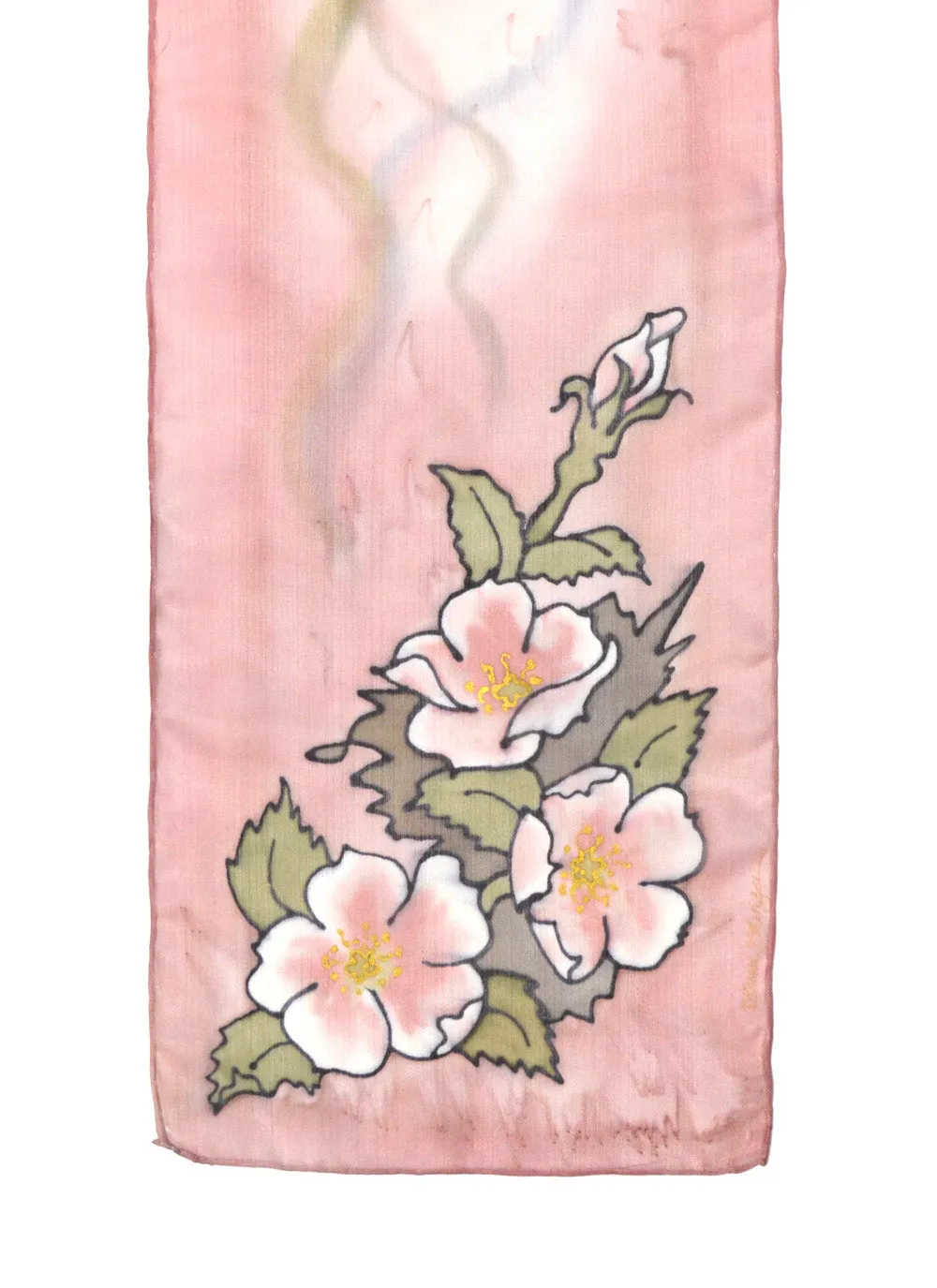 Wild Rose Scarf | 8"x54"